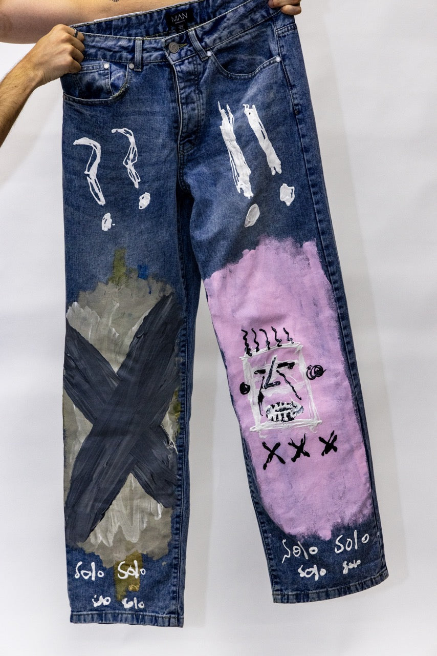 Solo "BEST FRIEND" Jeans (1 of 1)