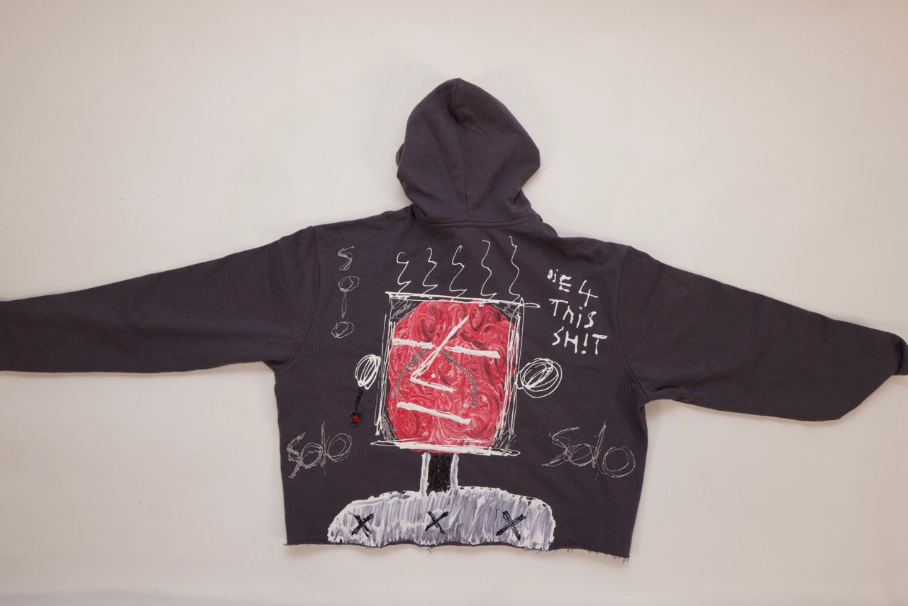 solo "WARPED" unisex hoodie (1 of 1)